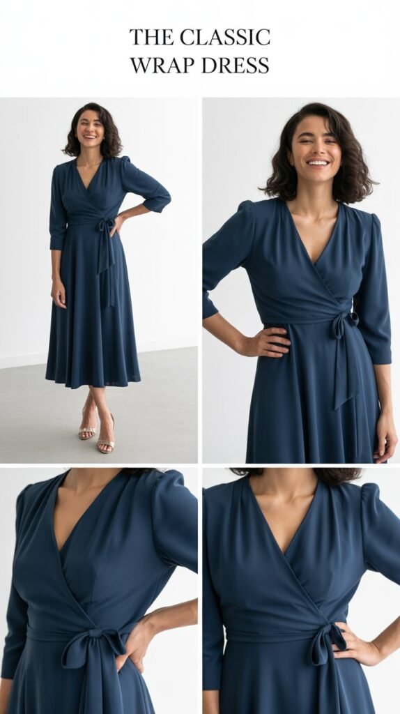 The Classic Wrap Dress