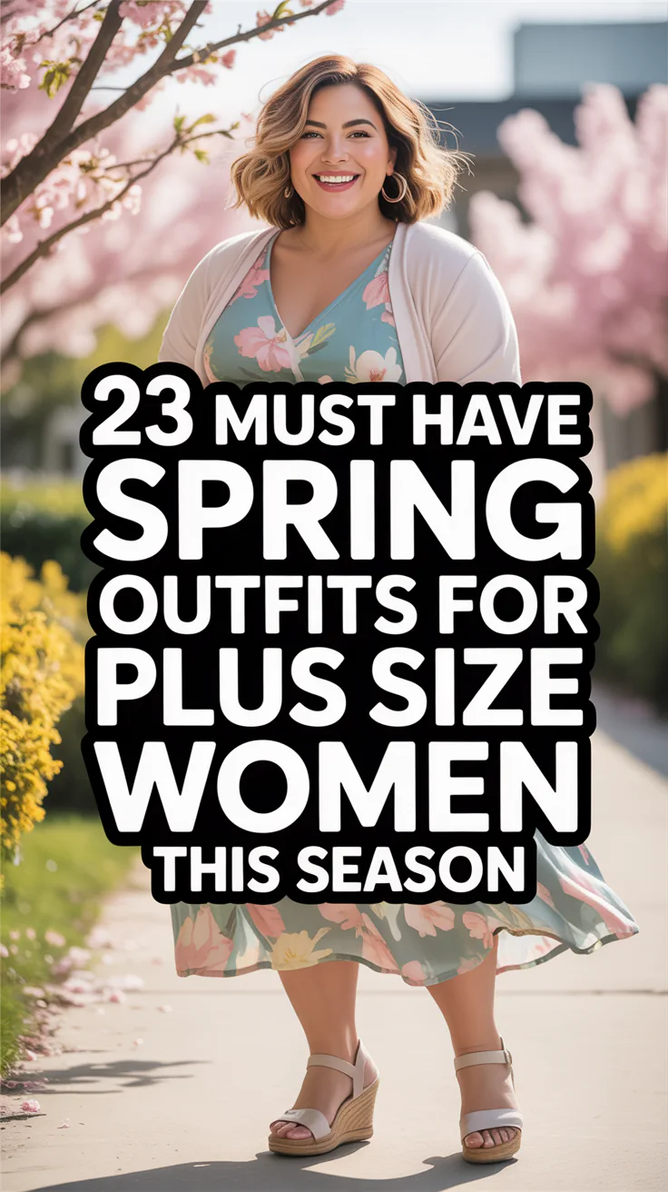 Must Have Spring Outfits for Plus Size Women This Season