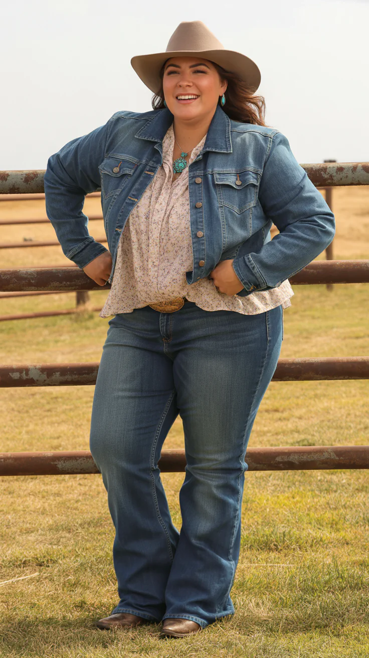 Seasonal Ready Winter & Summer Plus Size Rodeo Outfits