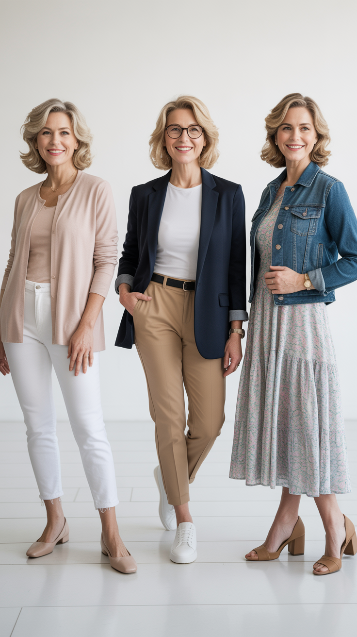 Everyday Spring Outfit Staples for Women Over 50