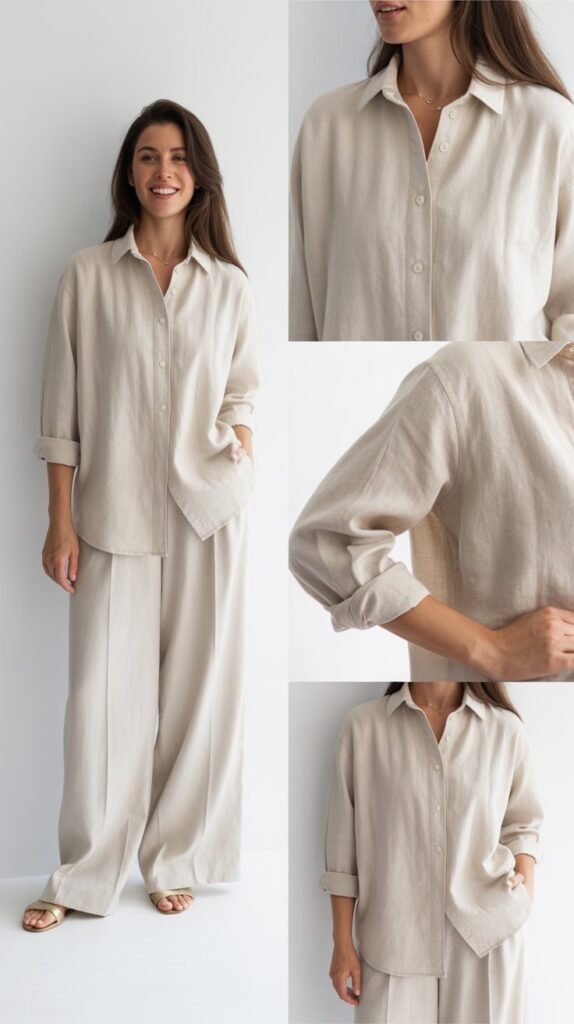  Linen Pieces Ensemble