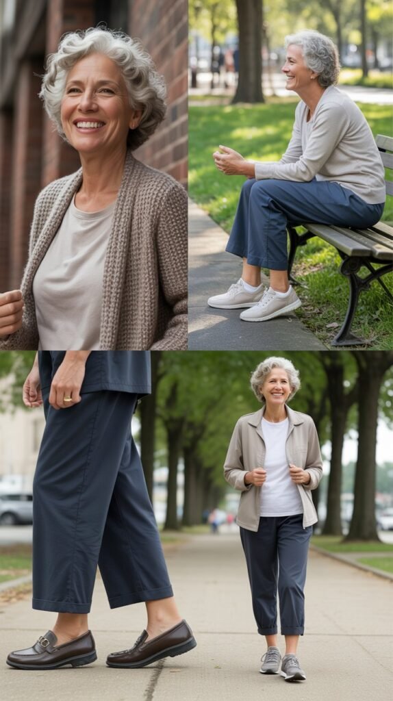Comfortable Walking Shoes or Loafers