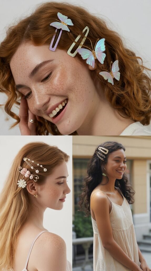 Butterfly Clips and Hair Accessories
