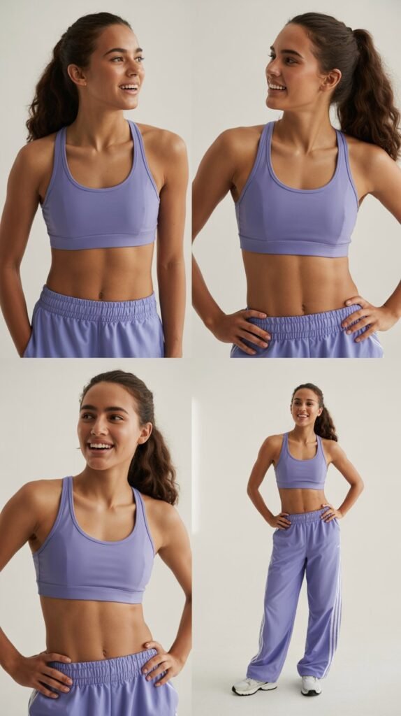  Sports Bikini with Track Pants