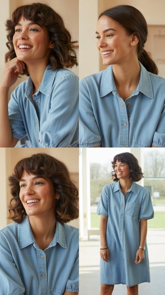 The Classic Chambray Dress
