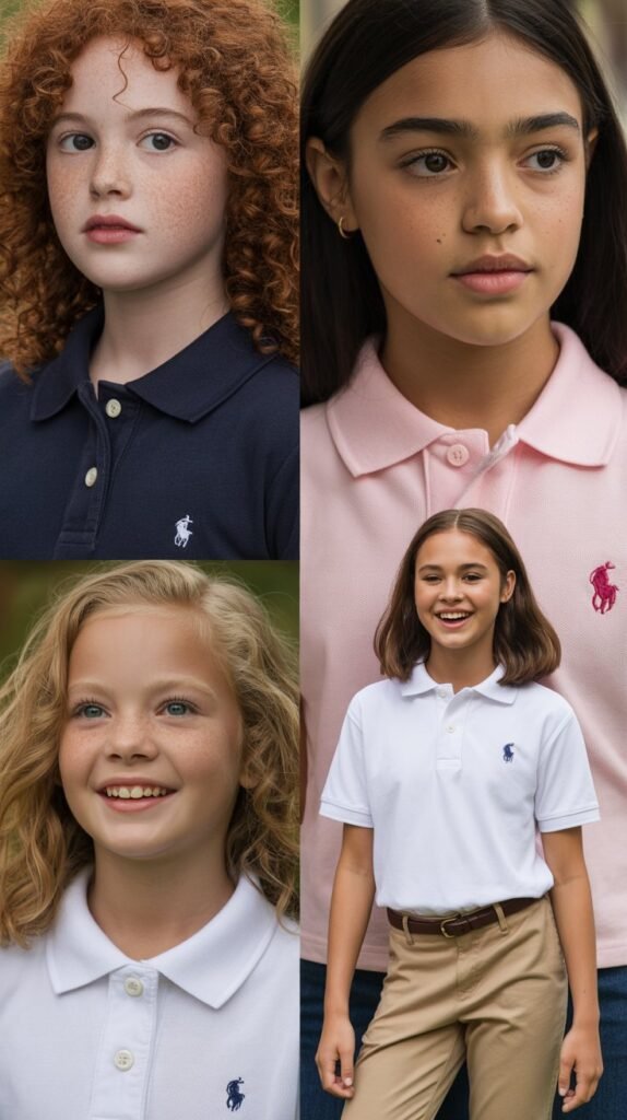 Preppy Polo Shirt and Khakis