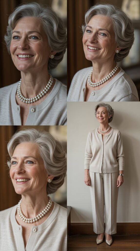  Twinset with Pearl Jewelry