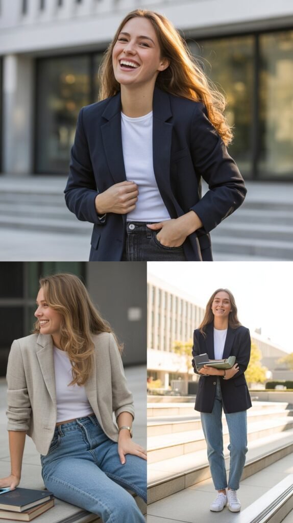  The Blazer and Jeans Formula