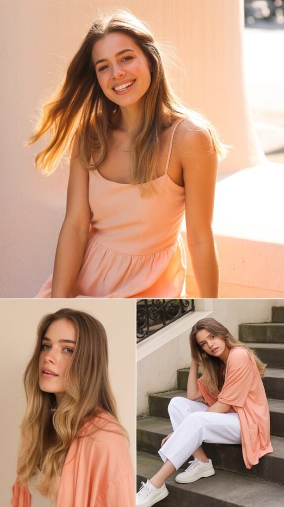 Coral Crush: Warm Peachy Spring Tones