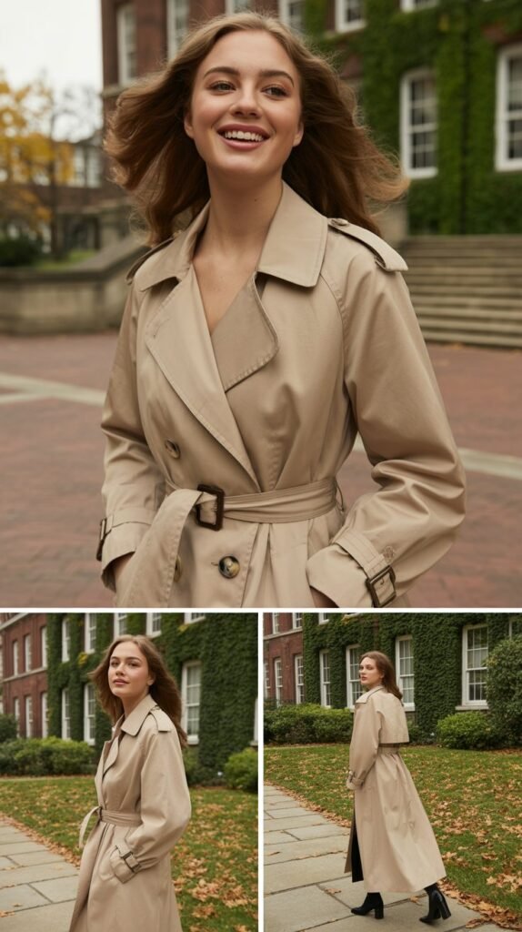 Trench Coat Dress