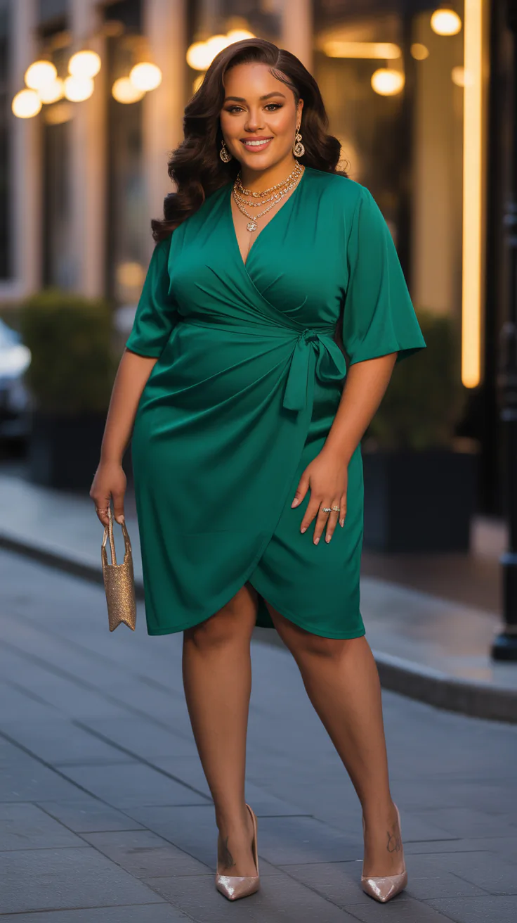 Polished Going-Out Outfits for Plus Size Women That Turn Heads