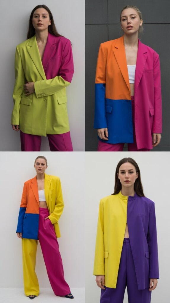 Unexpected Color Blocking