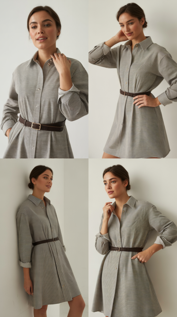 The Structured Shirtdress