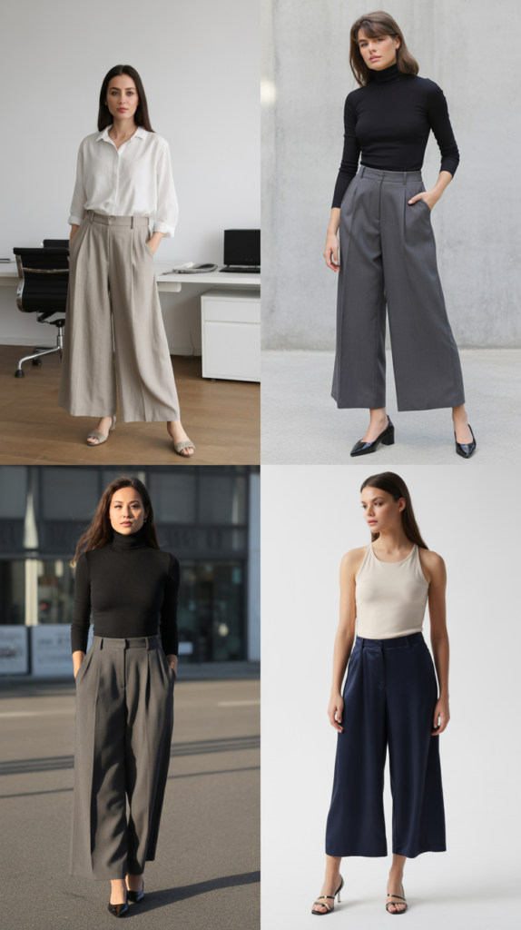 Culottes and Simple Tops