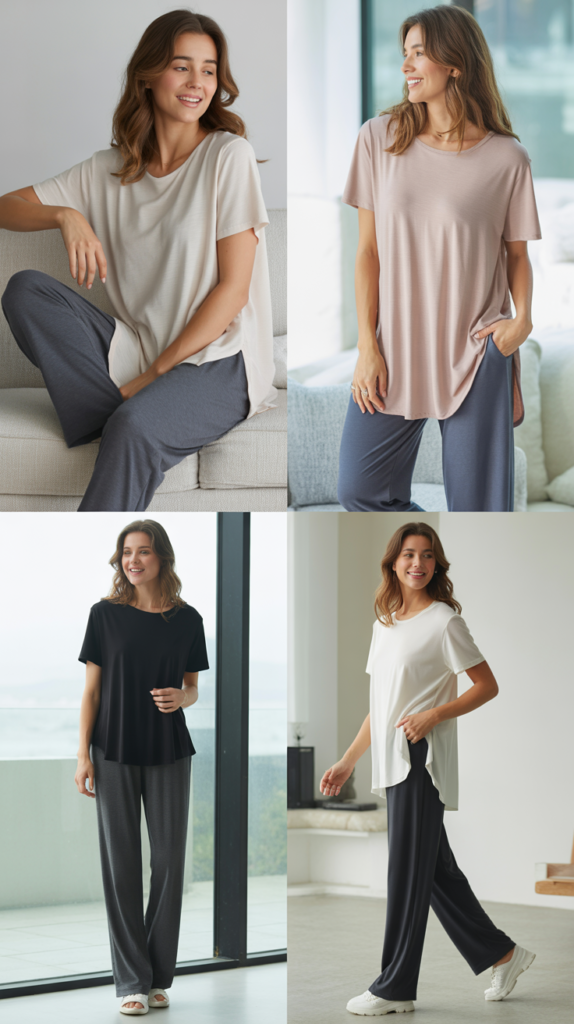 The Ponte Knit Pants and Tunic
