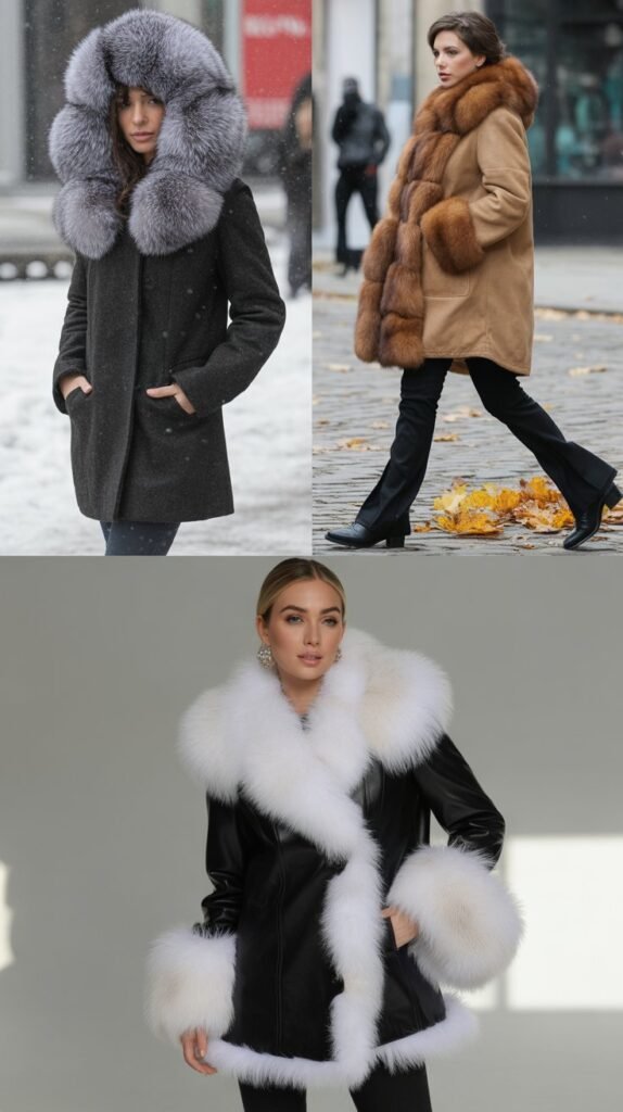 Colored Lip Gloss and Coordinated Makeup