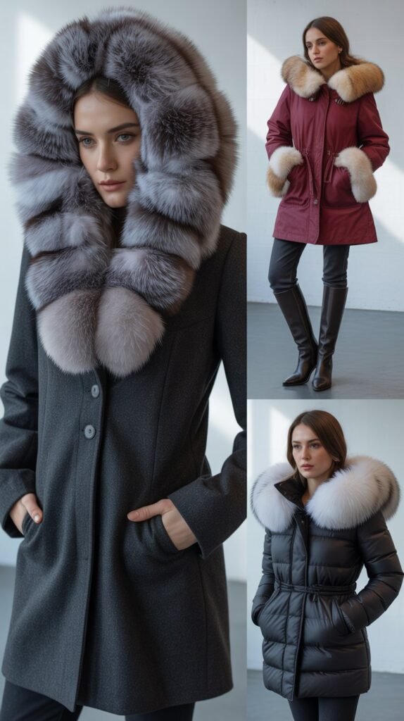 Fur-Trimmed Hoods and Jackets
