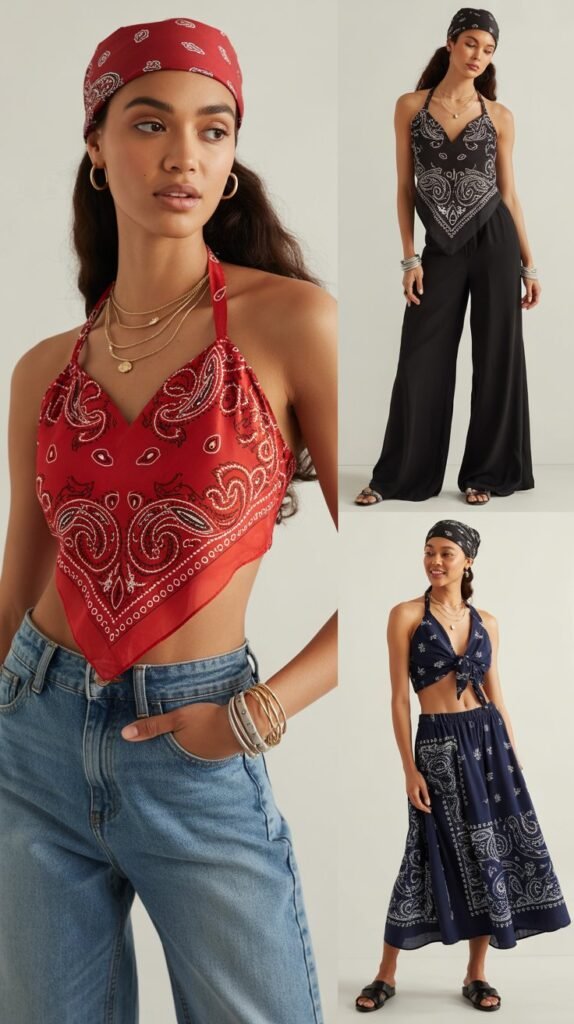 Bandana Tops and Accessories