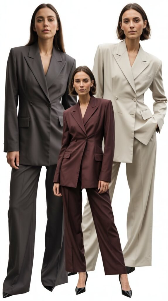 The Updated Power Suit with Modern Cuts