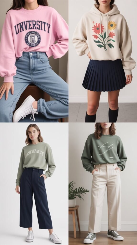  Graphic Sweatshirt Style