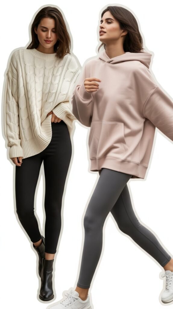  Oversized Sweaters with Leggings