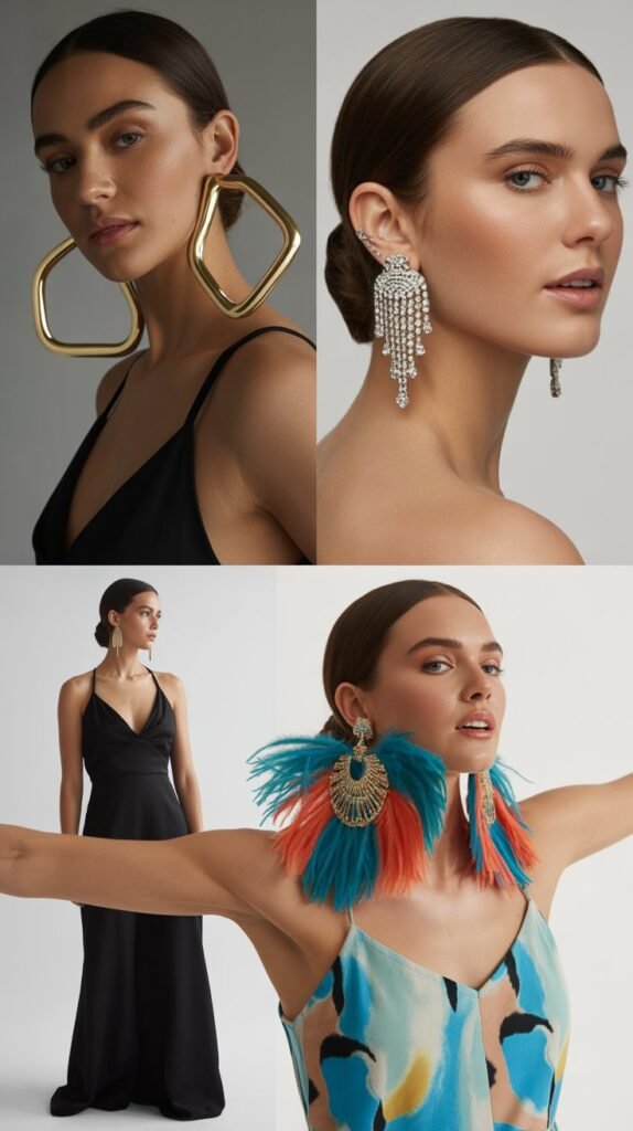 Statement Earrings as Your Signature