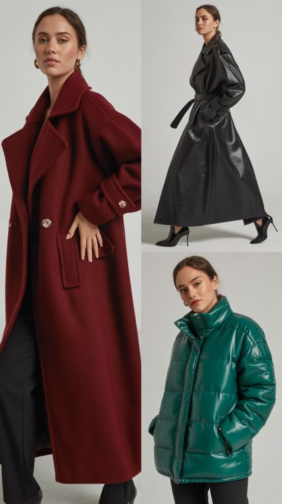 Statement Outerwear as the Outfit