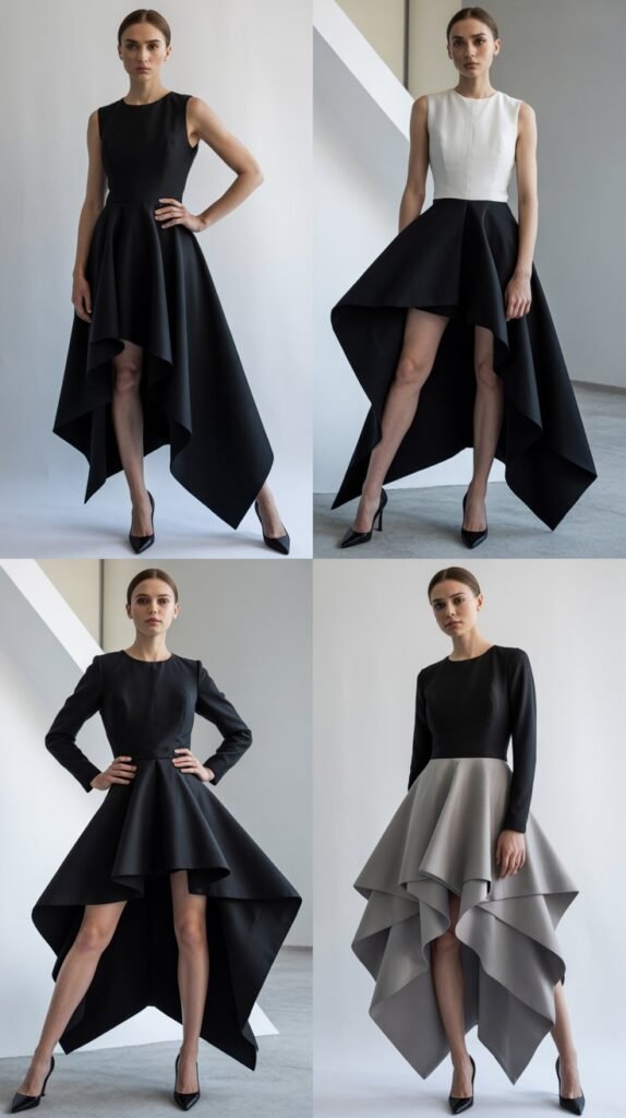 Asymmetrical Hemline Innovation