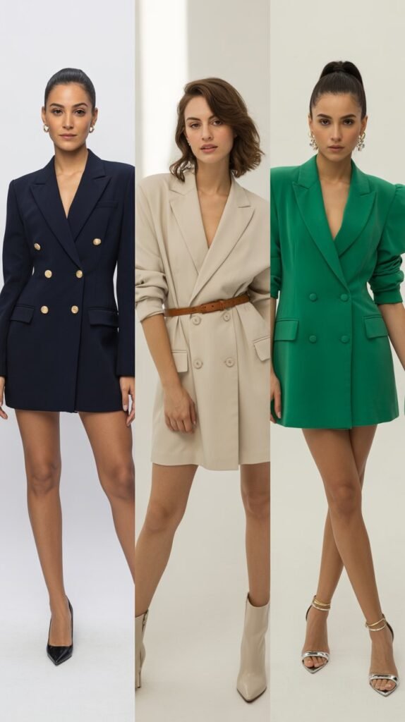 Blazer Dresses for Fashion-Forward Impact