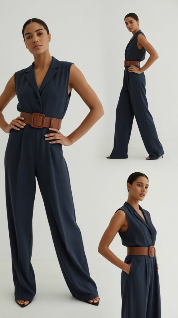Jumpsuit with Belt