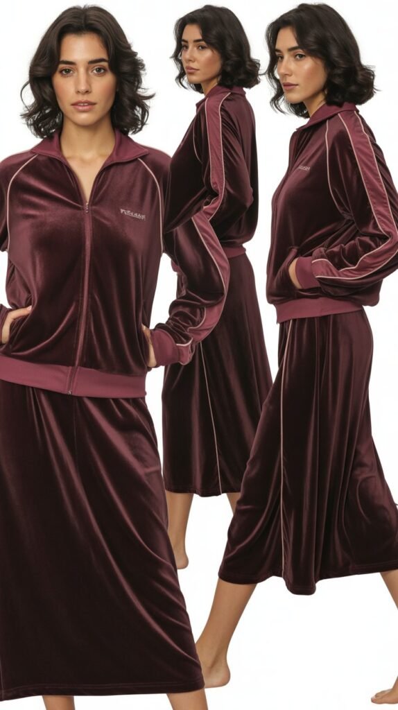 The Velour Tracksuit Dress Hybrid