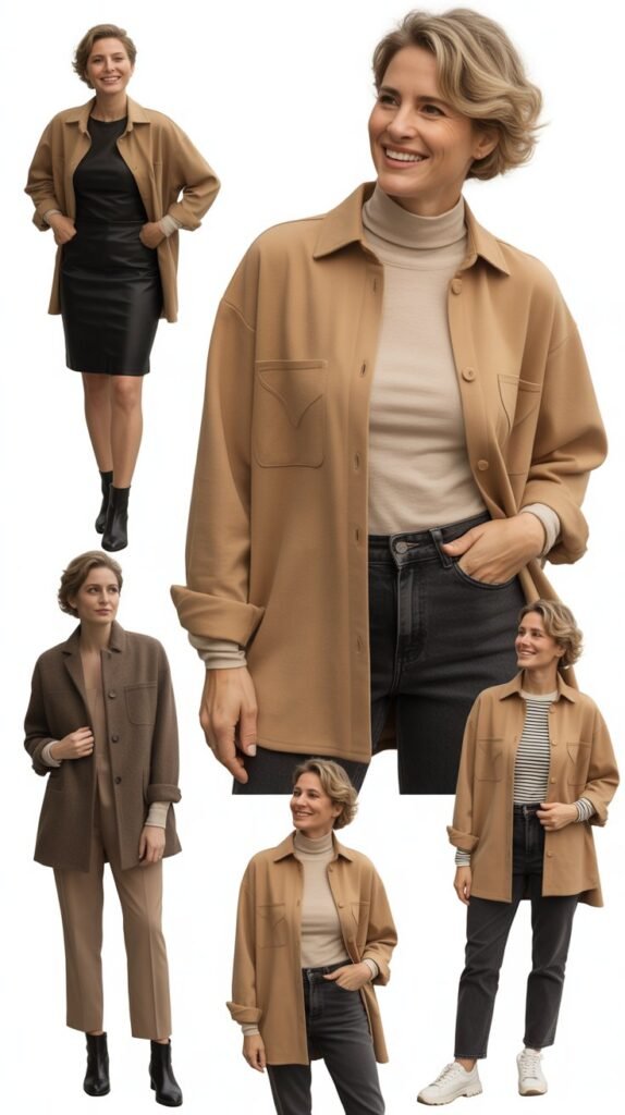 The Shacket as a Layering Piece