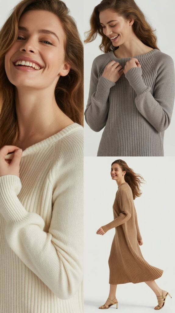 The Knit Dress Foundation: Effortless Elegance