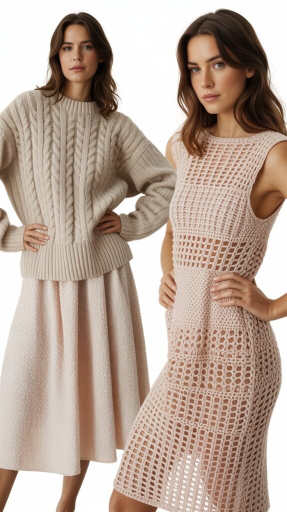 Crochet and Knit Texture Trends