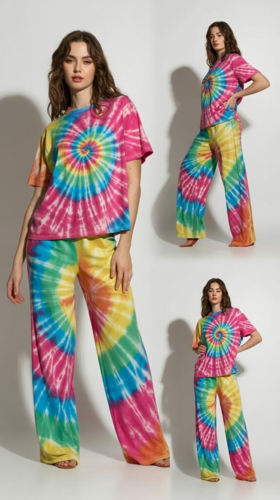 Tie-Dye Set (Matching Top and Pants)