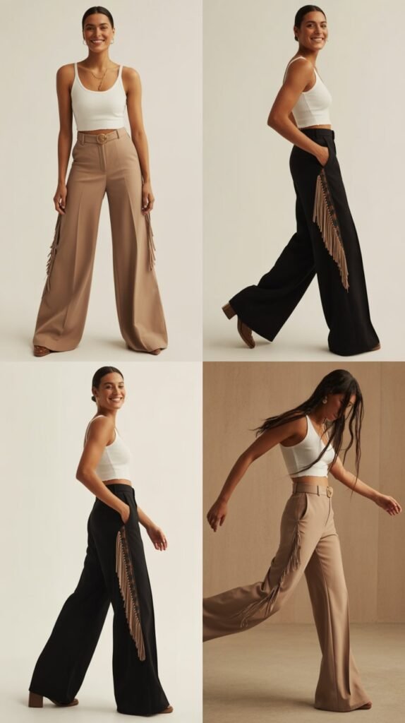 The Wide Leg Trouser Western Twist