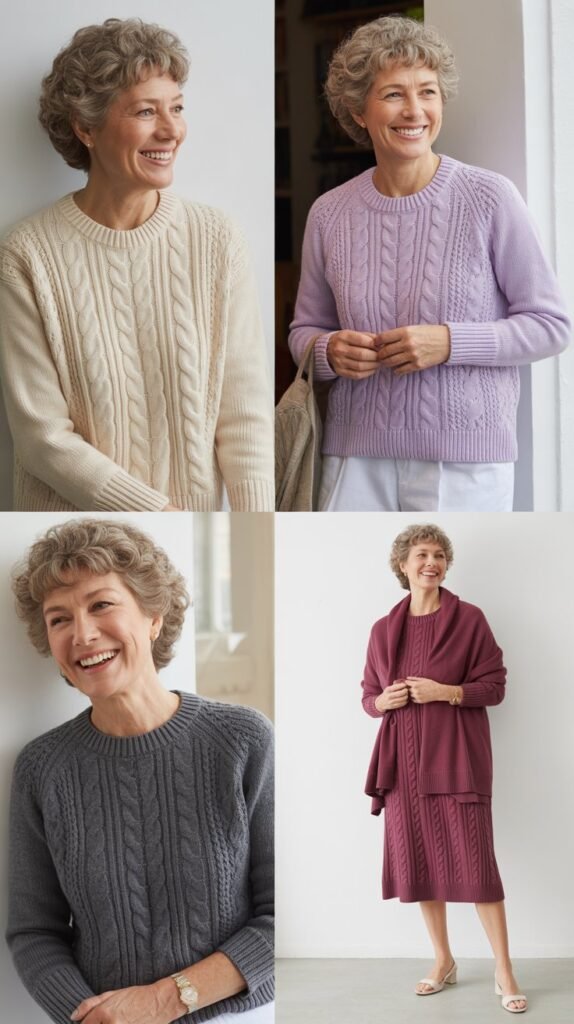 Coordinated Knitwear Set