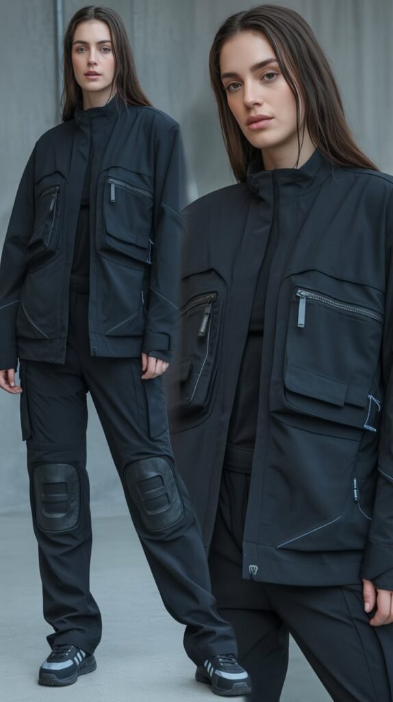 Tech-Wear Inspired with Utility Pockets