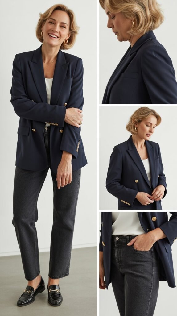 The Modern Blazer and Jeans
