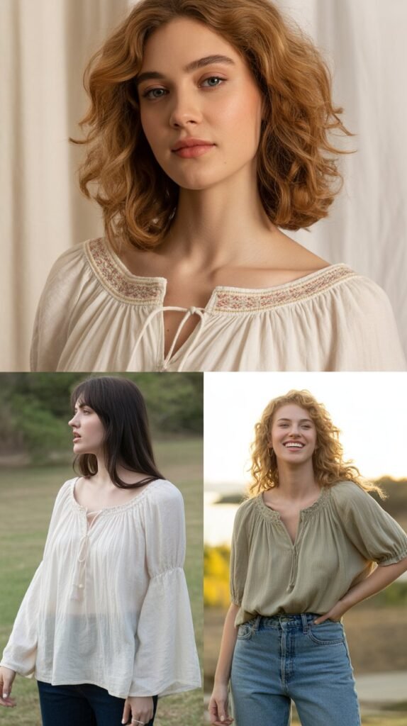 Peasant Tops and Blouses