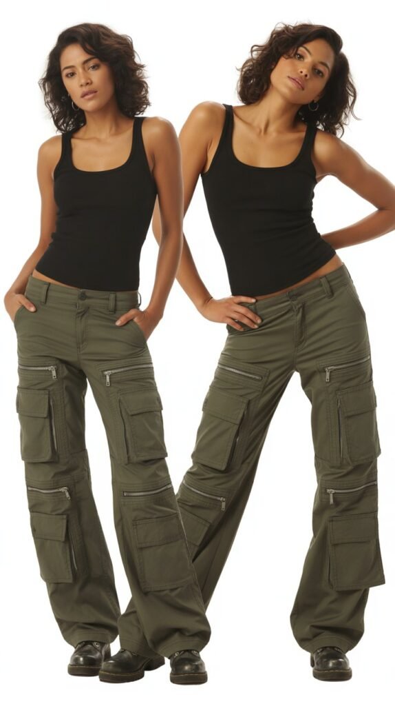 Cargo Pants with Multiple Pockets