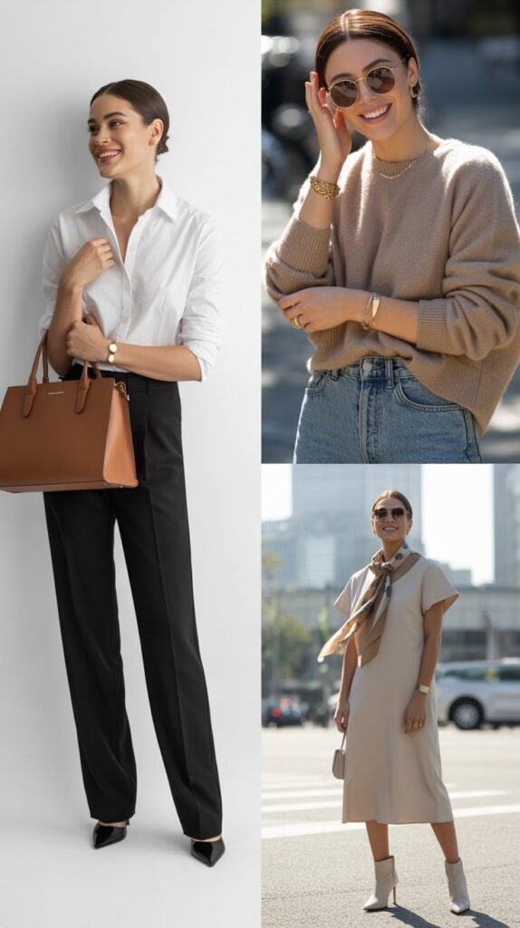 Elevated Basics with Designer-Inspired Accessories