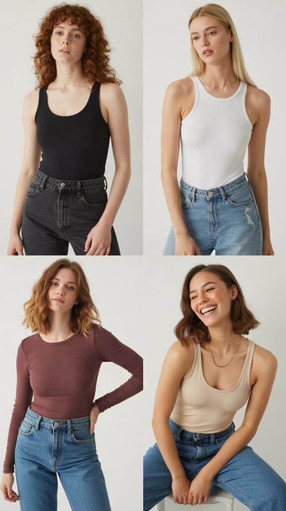  Bodysuit and Jeans Pairing