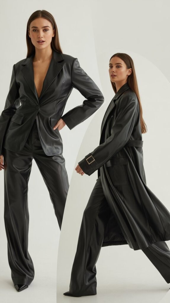 Black Leather Statement