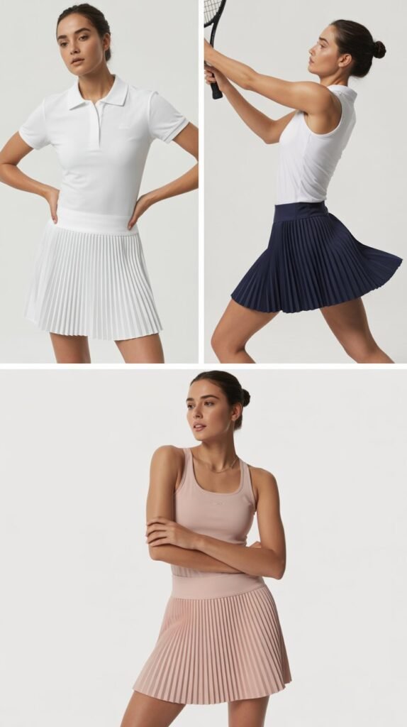 Pleated Tennis Skirts