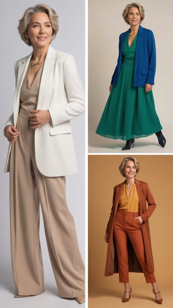 Tonal Color Blocking Approach