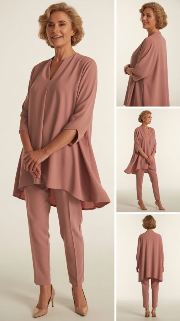 The Sophisticated Tunic with Slim Pants