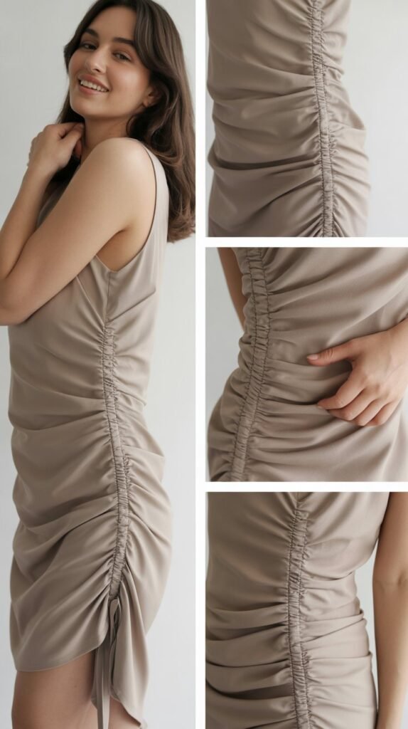 Ruched Side Detailing