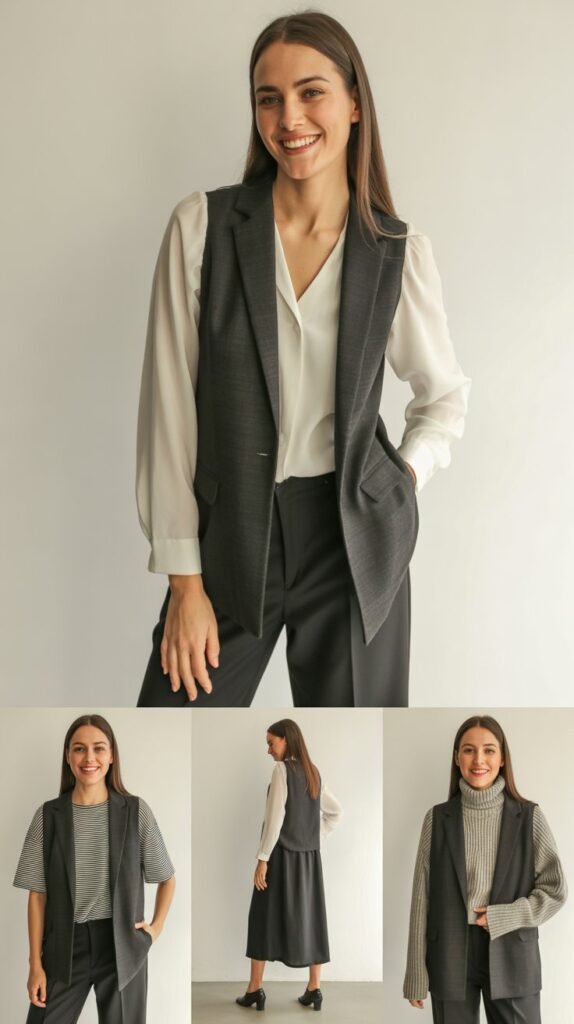 The Structured Vest Layering Piece