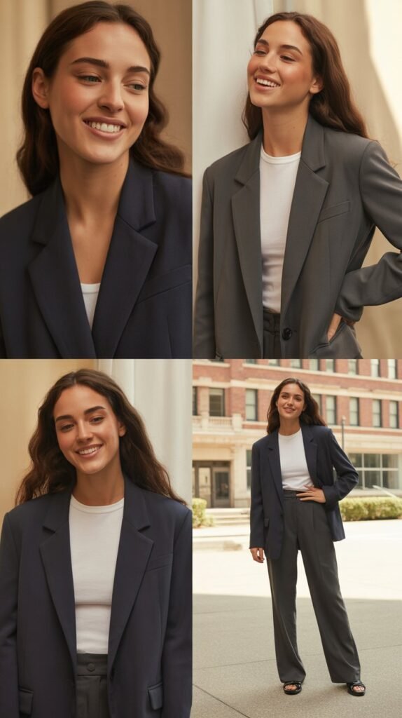  The Statement Blazer with Simple Separates